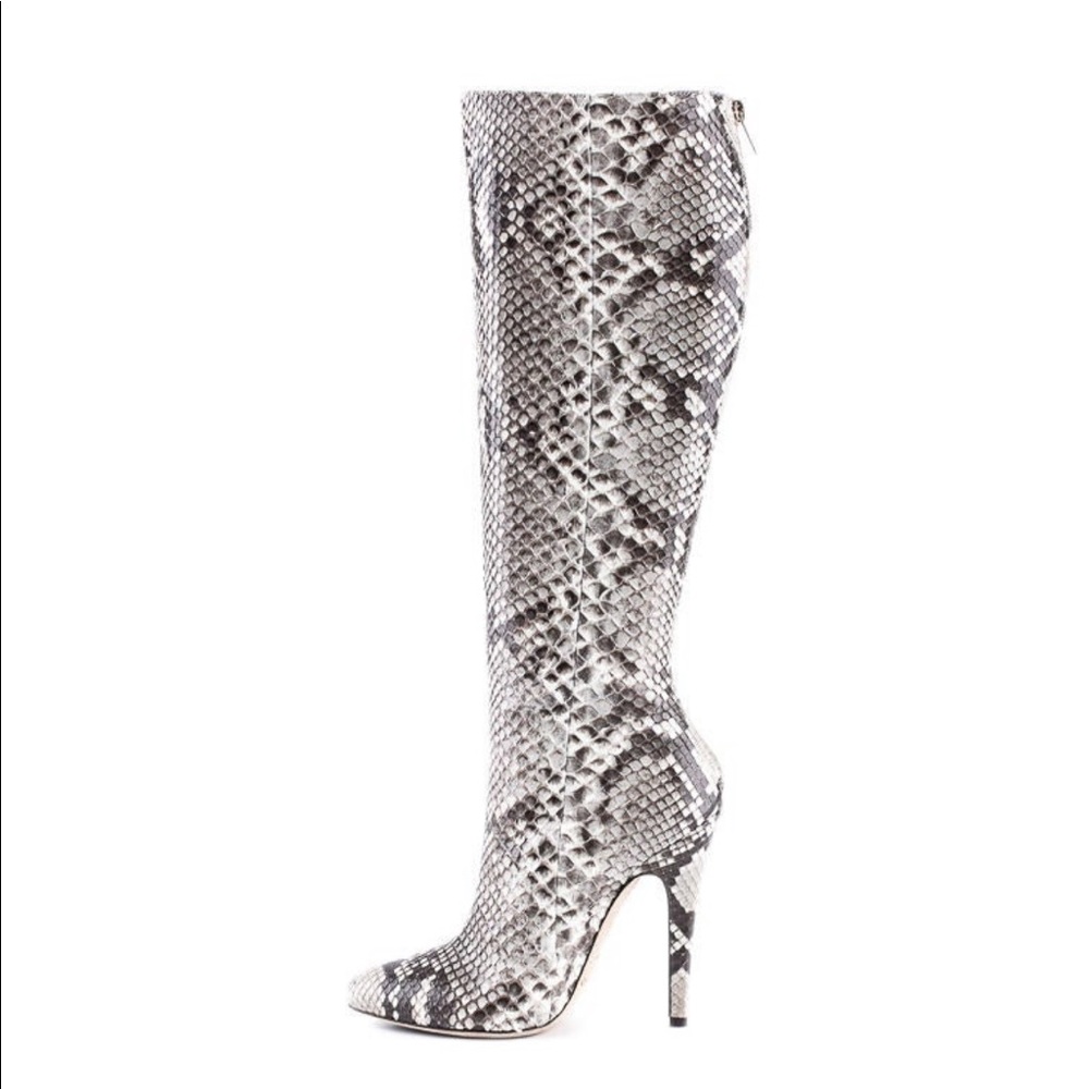 Jimmy Choo python boots NWOT snakeskin
